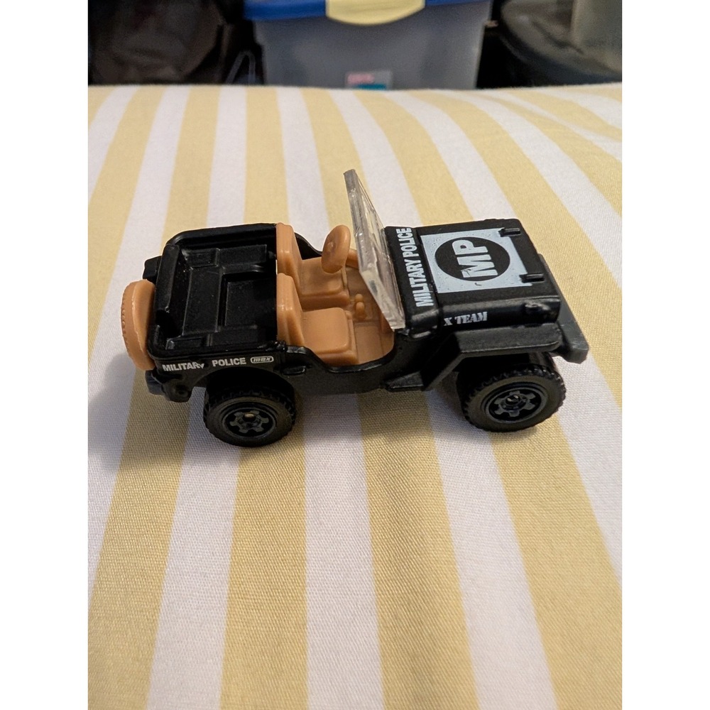 2009 Matchbox Jeep Willys Military Police X Team Diecast 1/64